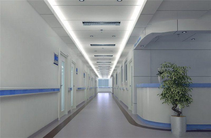 綜合醫院病房走廊裝修設計效果圖